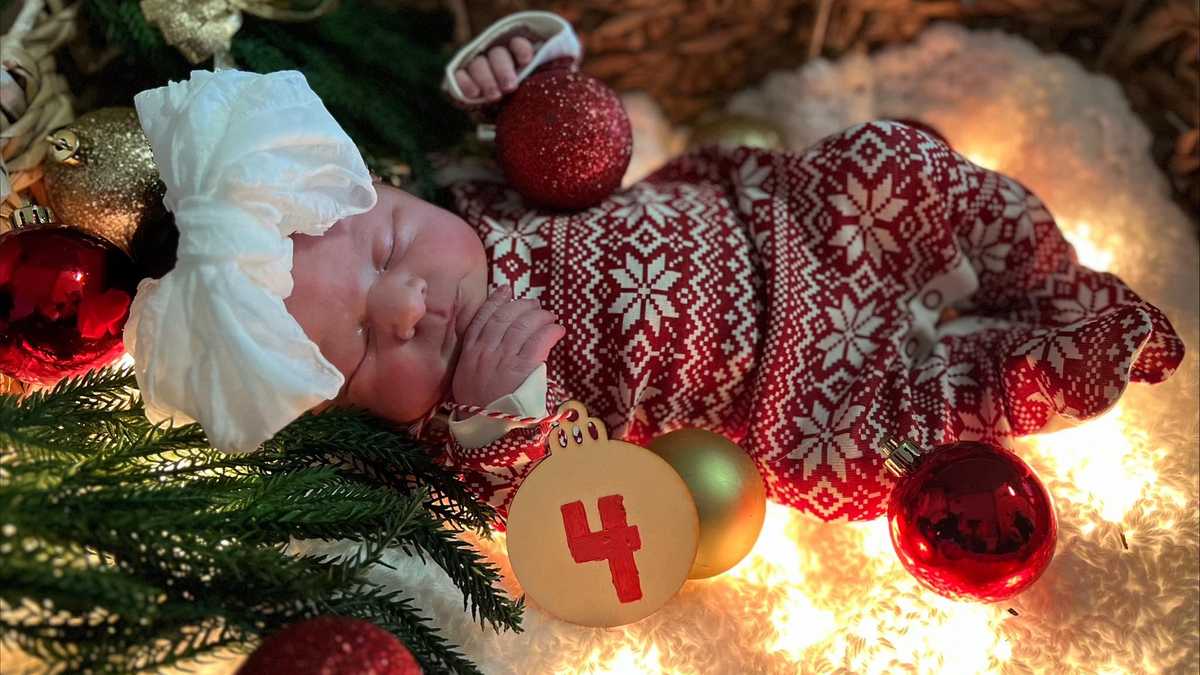 Maine hospital celebrates 'The 12 Days of Baby Christmas'