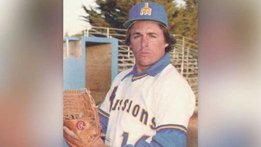 byron mclaughlin's headshot from his time with the san jose giants in the 1970s.