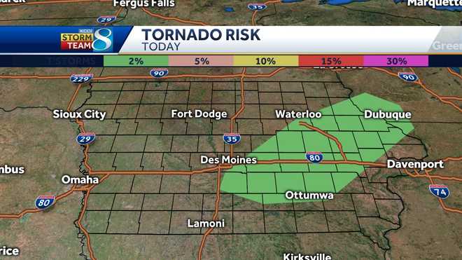 Thursday thunderstorms have severe potential for Iowa