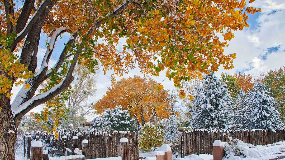 best time to visit new mexico for snow