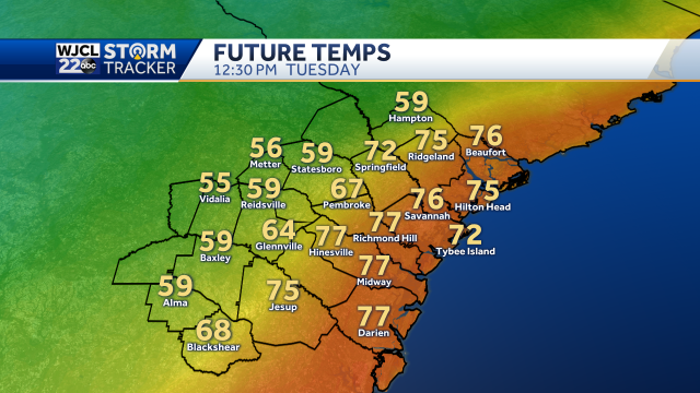 Cold front set to deliver winter-like temperatures, first freeze - WJCL