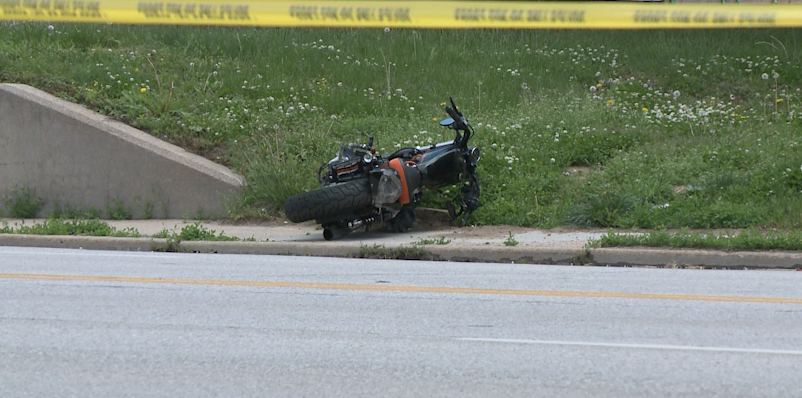 Motorcyclist Dies In Bellevue Crash