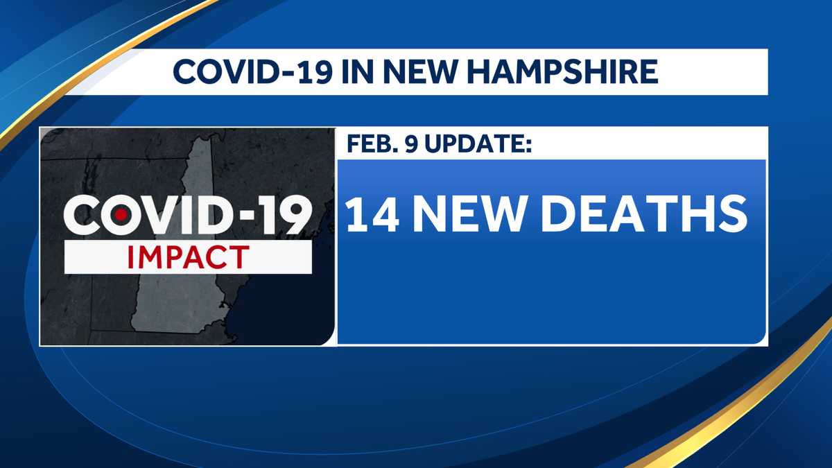 NH COVID update 14 new deaths reported
