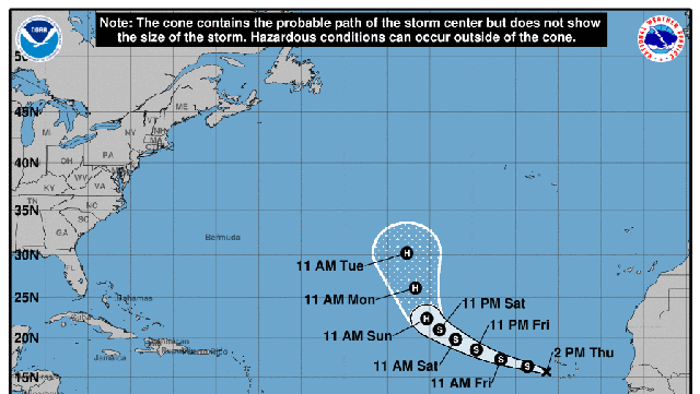 Depression becomes Tropical Storm Margot - Vimarsana News
