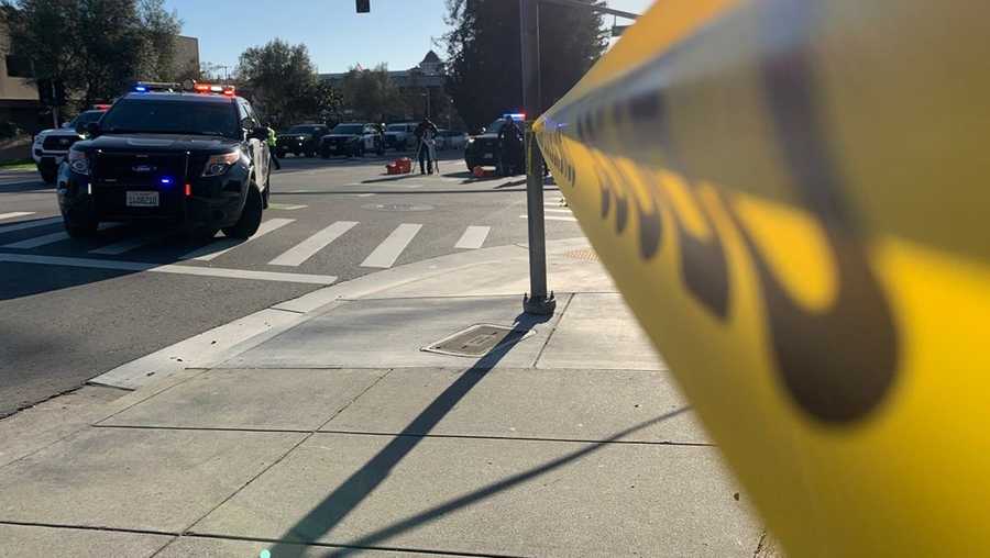 River and Water Street was closed in Santa Cruz following a fatal crash, February 10.