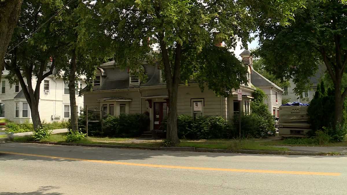 Fire in a house in Lewiston where four drug offenses were recently discovered