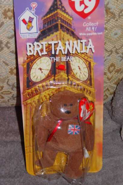 ty beanie babies britannia the bear