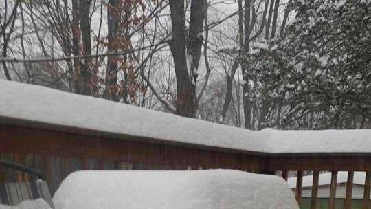 Images: Winter storm blankets New Hampshire with snow
