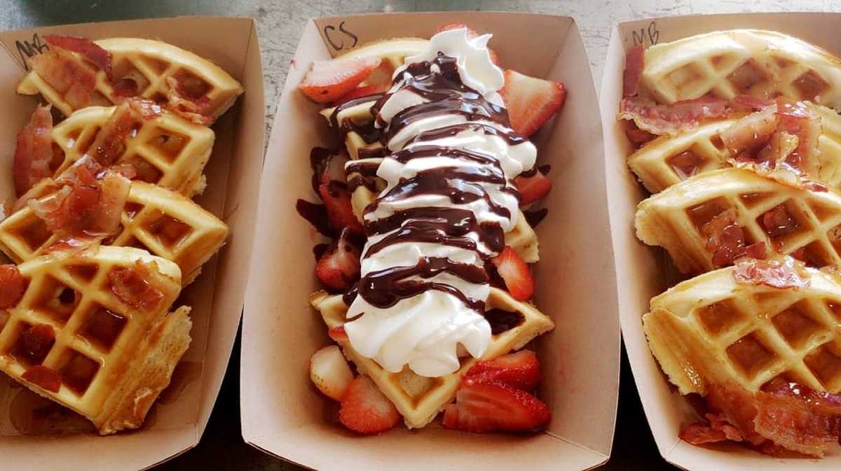 'With Love Waffles' is serving up a lovely selection