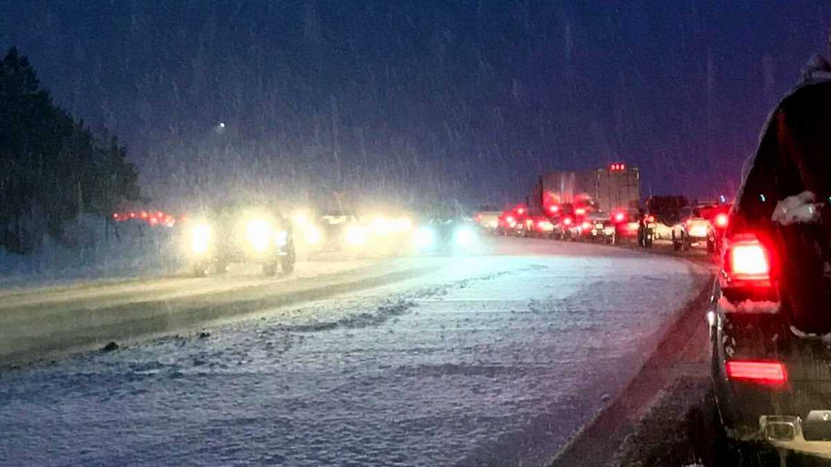 Black ice formation could impact Monday morning commute