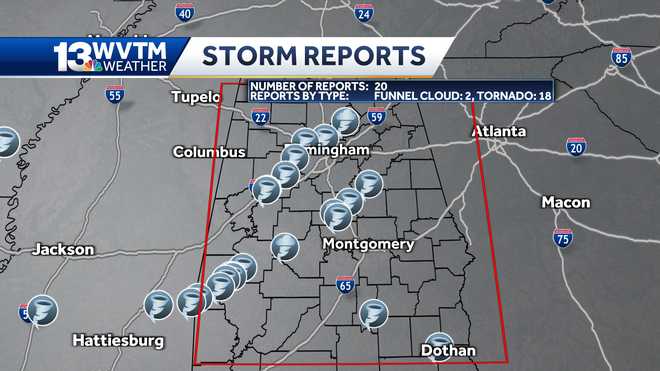 Alabama Tornadoes What We Know About Wednesday S Storms
