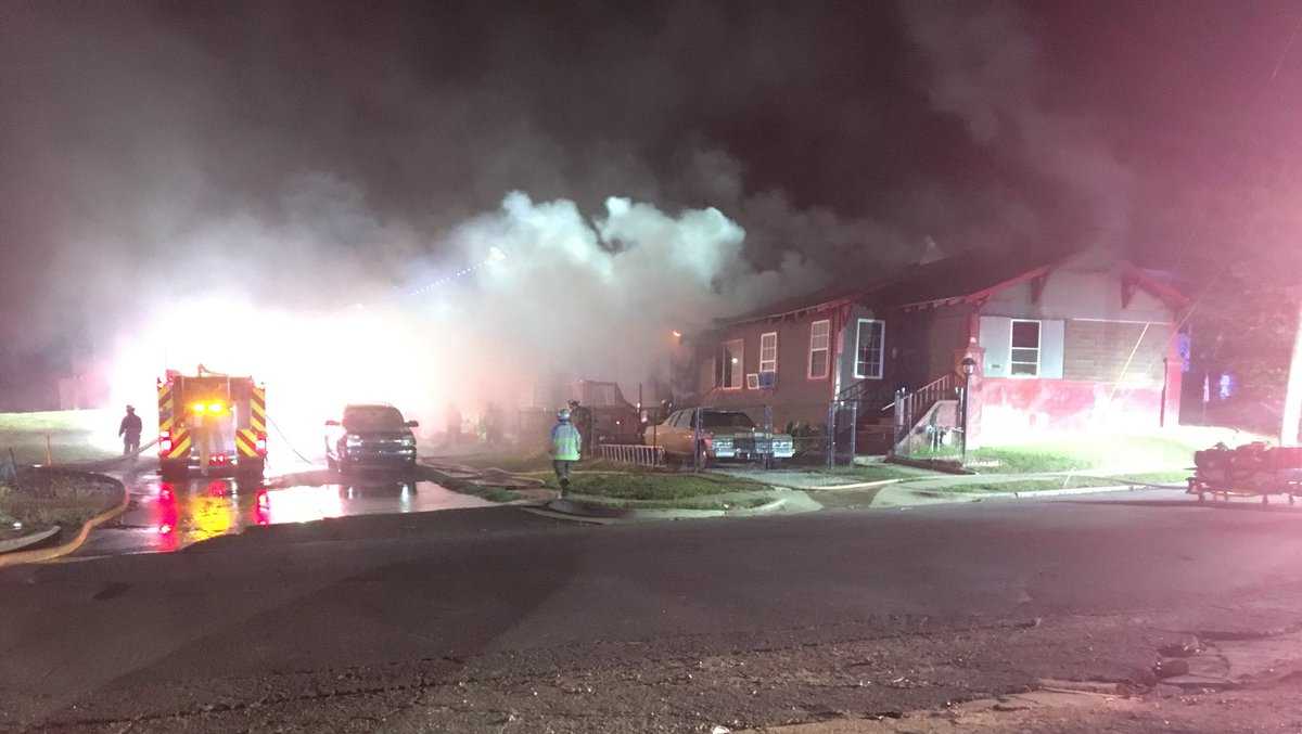 Birmingham firefighters battle early morning house fire