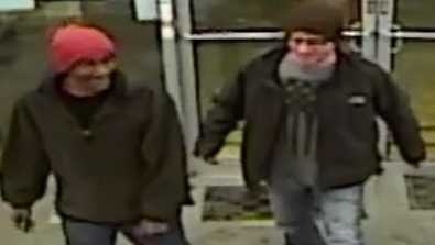 Men caught on tape wanted for break-ins at Arrowhead