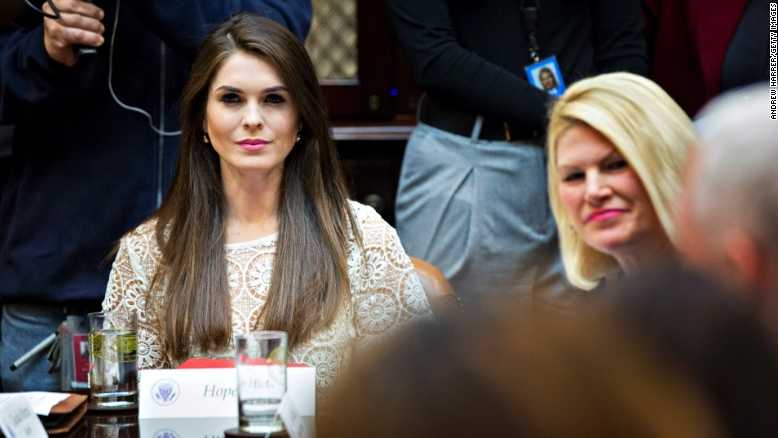 Trump names Hope Hicks Communications Director