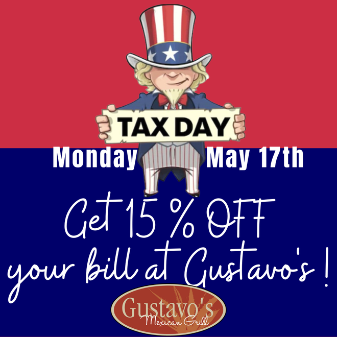 Tax Day is May 17. Where to cash in on tax day deals, freebies around