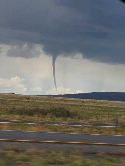 Tornado touches down near Las Vegas