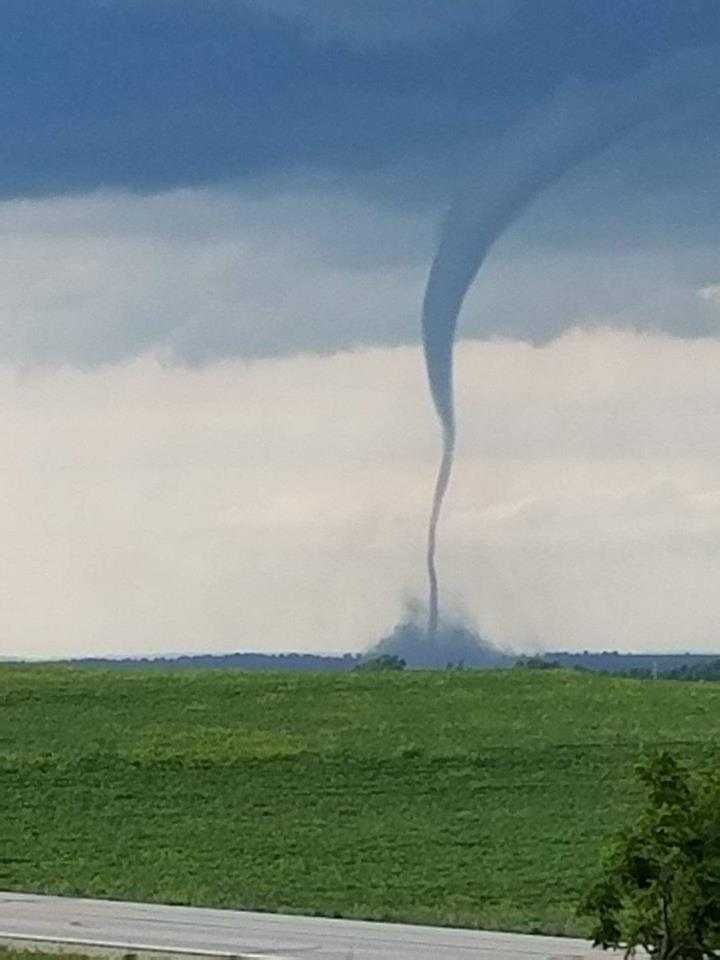 PHOTOS Confirmed tornado spotted in Iowa