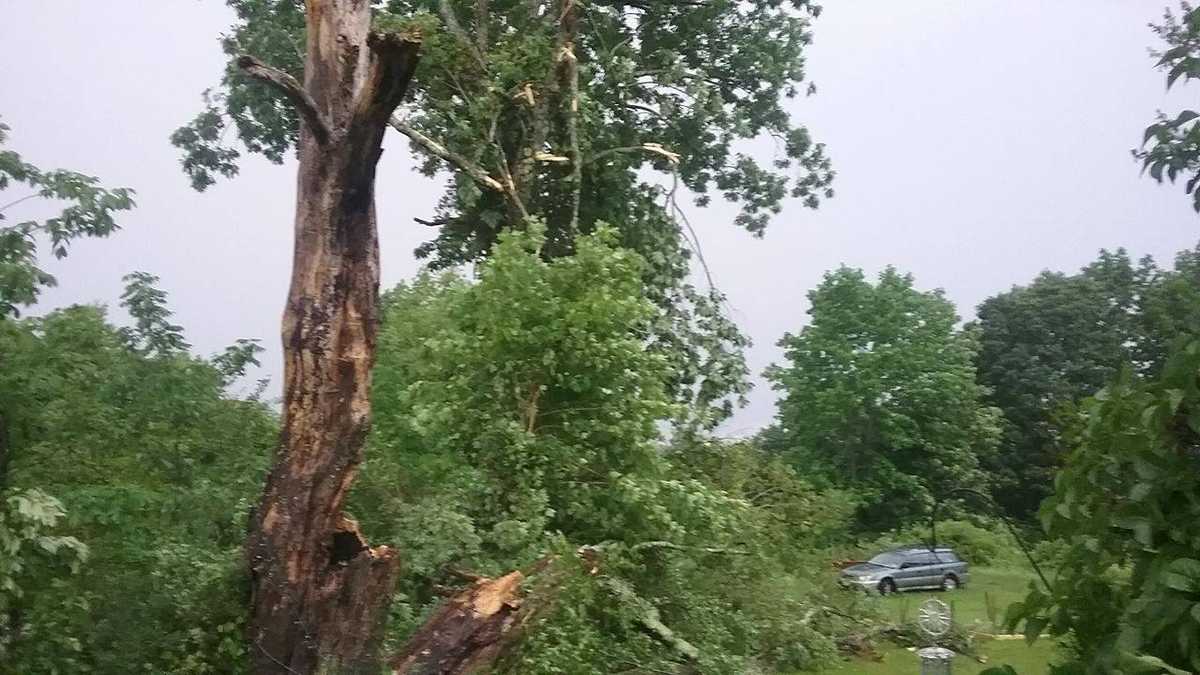 PHOTOS: Southern, western Maine hit hard by severe storms