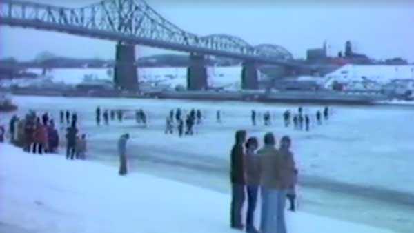 Archives: In January of 1977, the Ohio River froze over