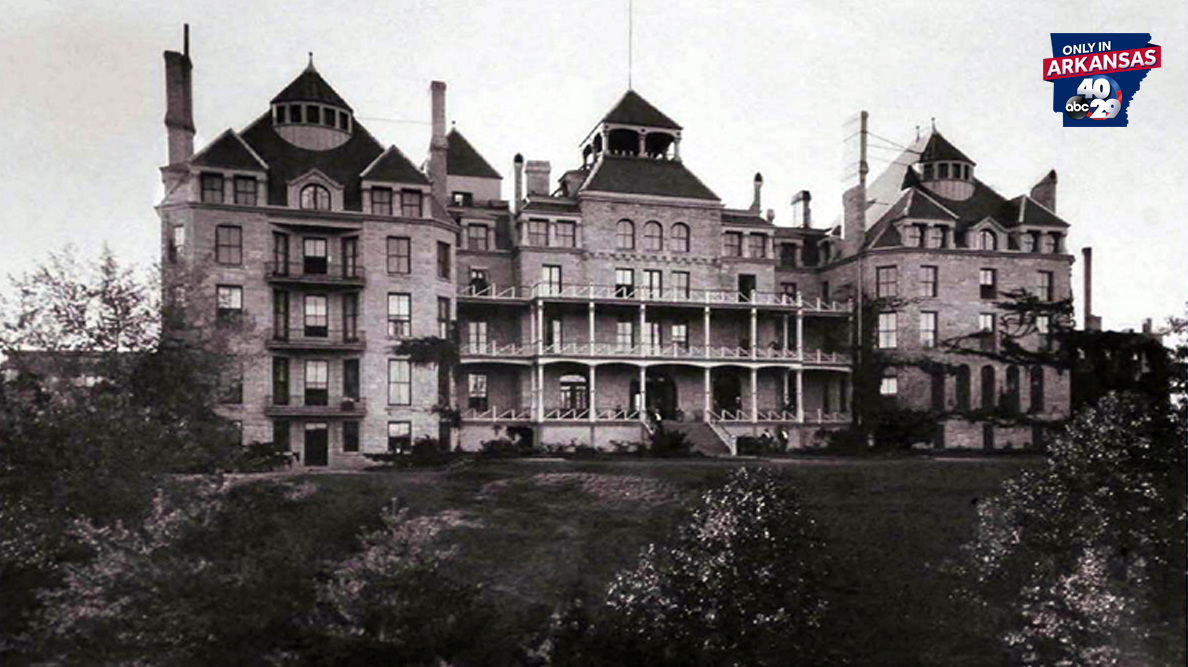 Old Crescent Hotel postcard 19th century