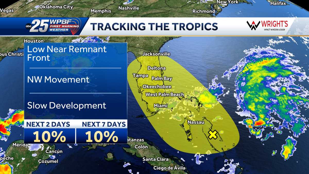 Tropical downpours for South Florida all weekend