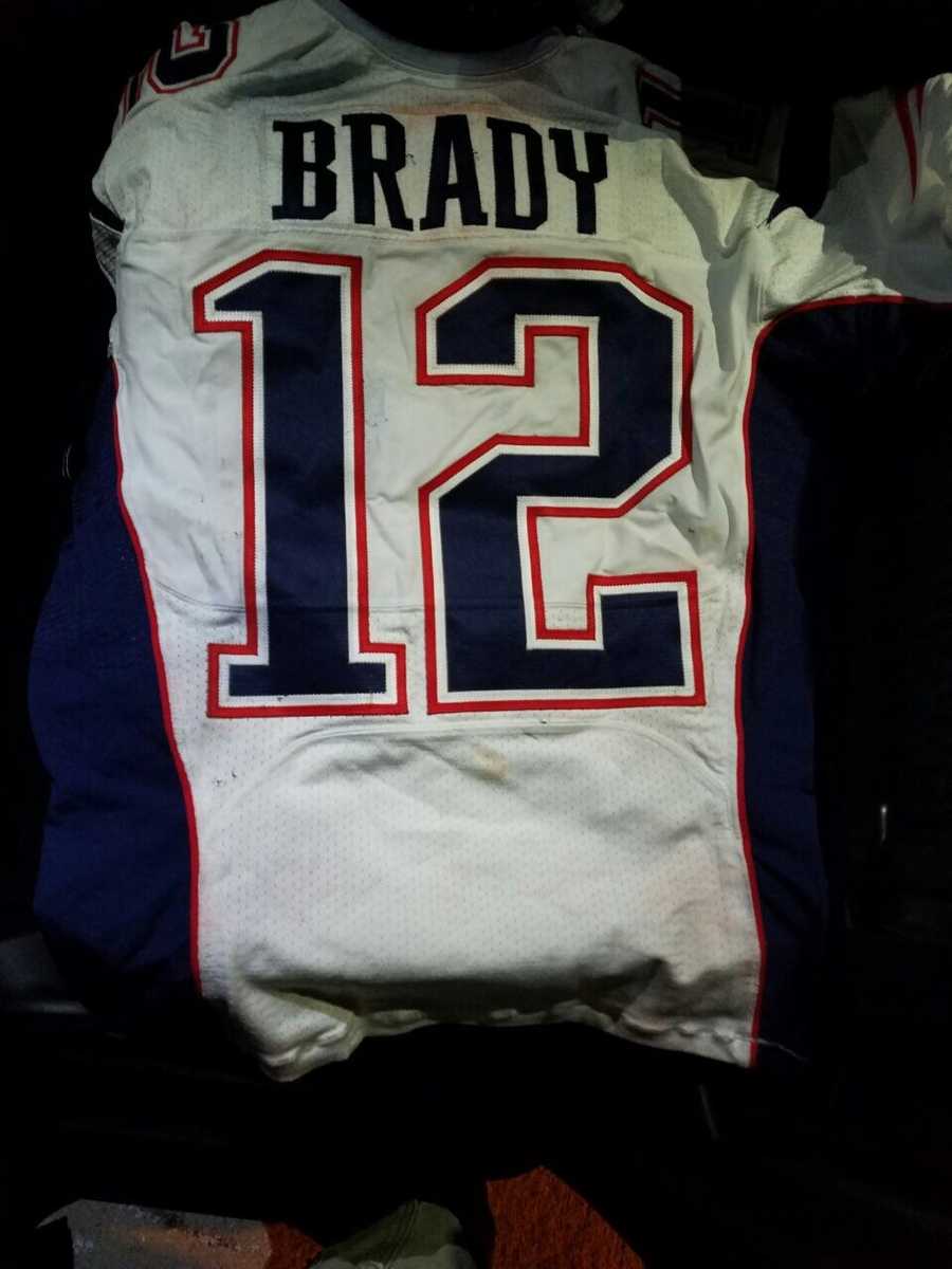 Photos: Tom Brady's stolen Super Bowl jerseys