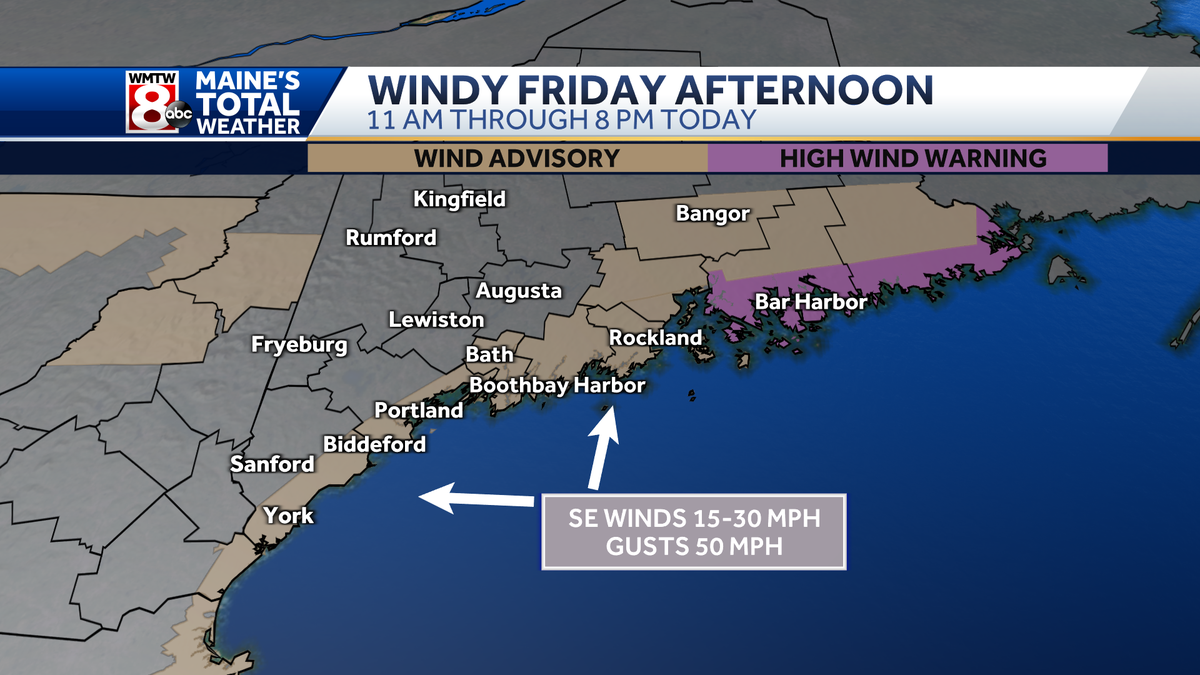Maine To Get Quick Shot Of Heavy Rain Strong Wind Friday maine-to-get-quick-shot-of-heavy-rain-strong-wind-friday