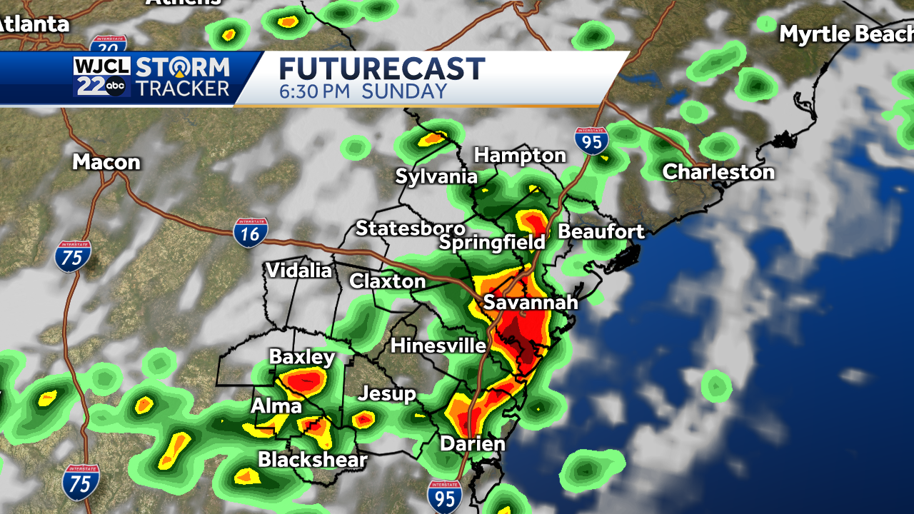 Hot temperatures and some strong storms throughout the weekend - WJCL