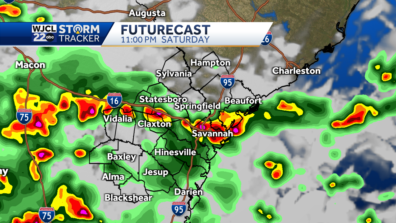 Impact Days: Showers and storms roll through SE Georgia and the ...
