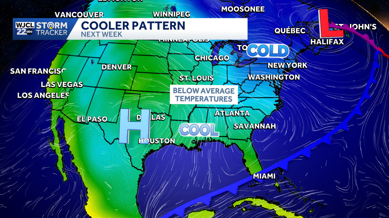 Warm temperatures continue Saturday but cold weather is on the way - WJCL