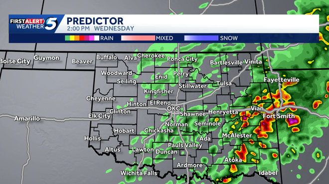 Oklahoma storms: Hour-by-hour forecast for severe weather