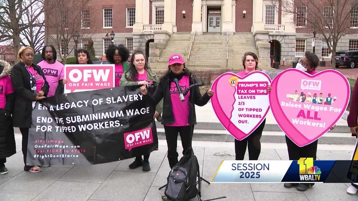 Tipped workers seek $20 minimum wage for all