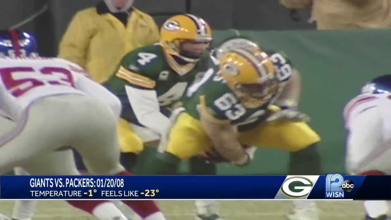 Green Bay temperatures in the 20s during Packers vs Cowboys game