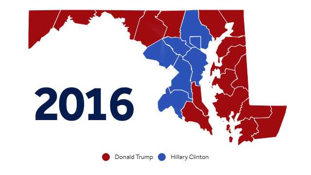 Election 2020: How Maryland has voted for president in the past