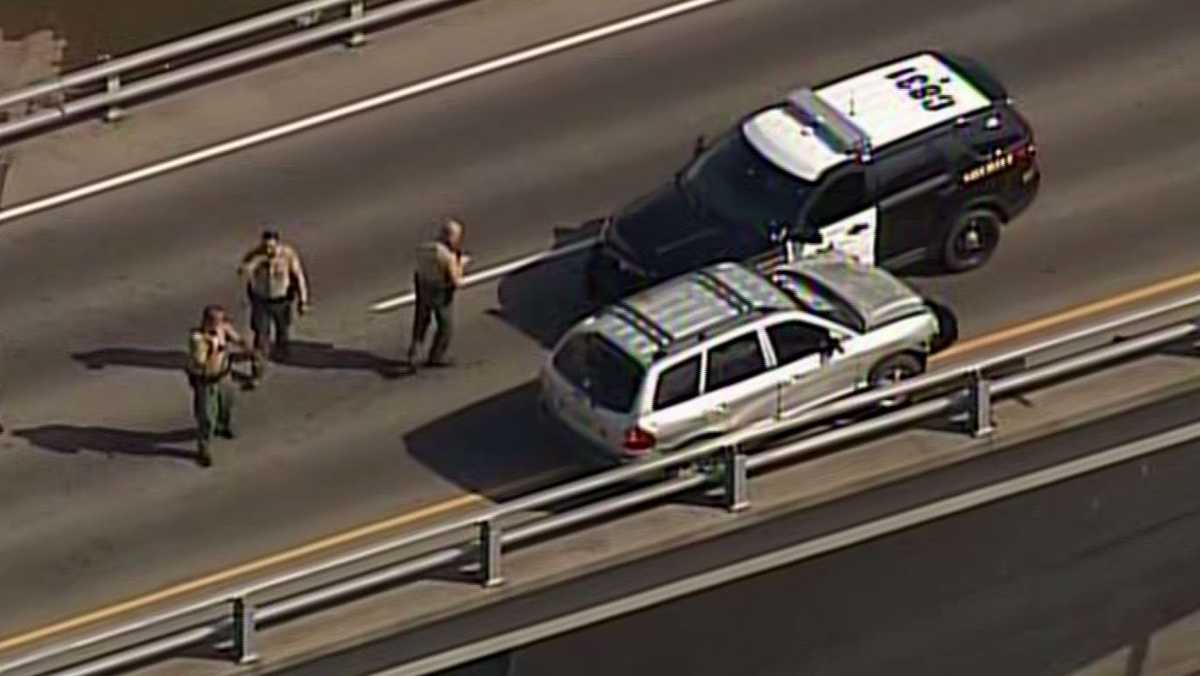 Two people in custody after South Valley pursuit ends