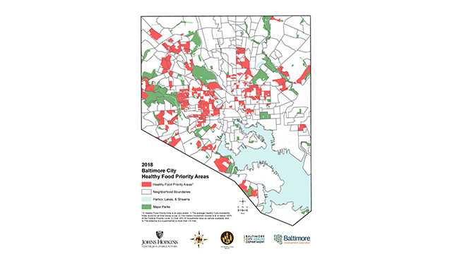 146K Baltimoreans live in Healthy Food Priority Areas