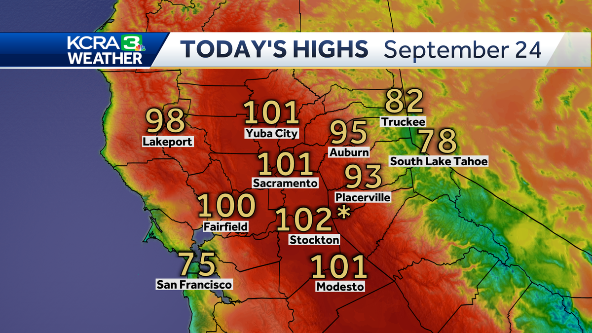 These Northern California cities have seen a record number of 100 ...