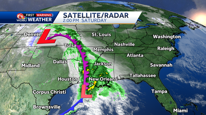 New Orleans Saturday Mardi Gras Parades Weather Forecast