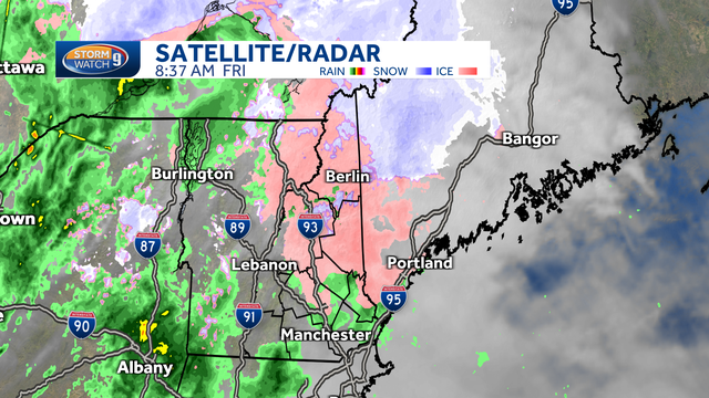 Freezing rain causing dangerous road conditions in parts of NH - Vimarsana News