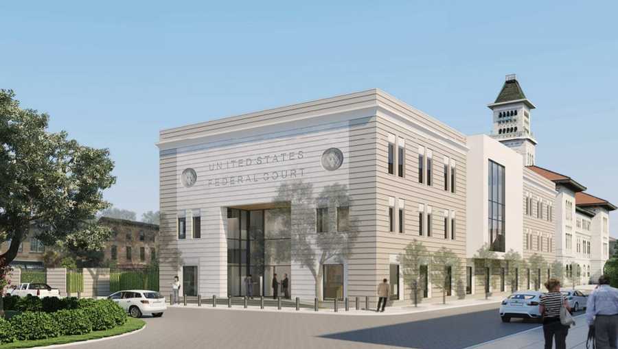 Revised design for Savannah Courthouse Annex unveiled