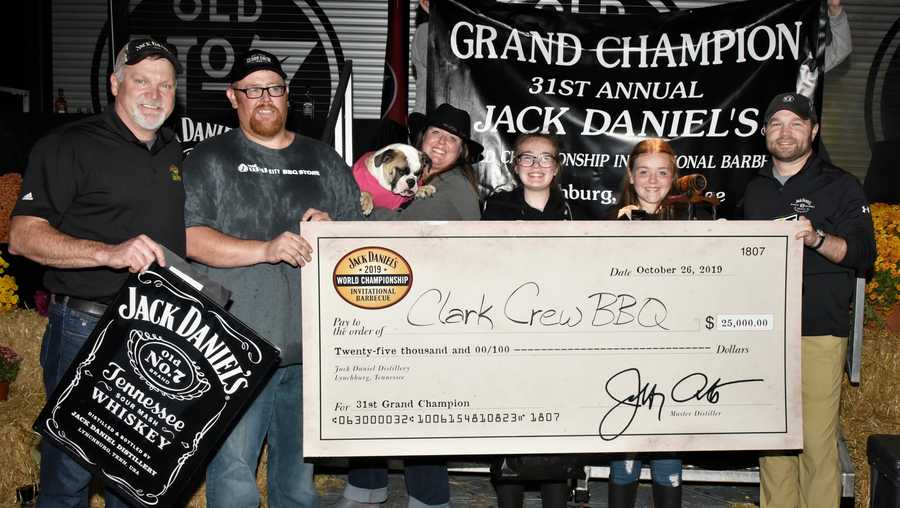 Clark Crew BBQ from Yukon, claimed the title of Grand Champion at the 31st Annual Jack Daniel’s World Championship Invitational Barbecue in Lynchburg, Tenn., according to officials.