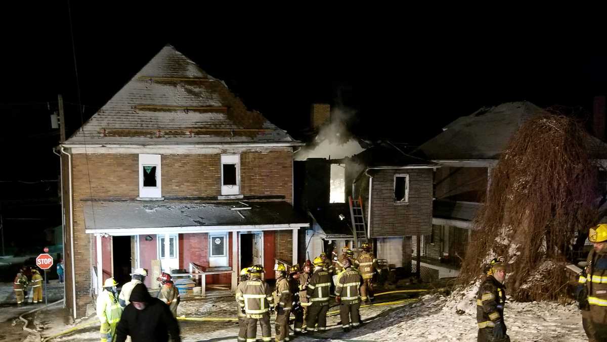 Multiple houses catch fire, 2 dogs rescued