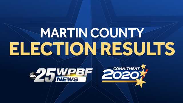 Here's a look at the election results in Martin County.