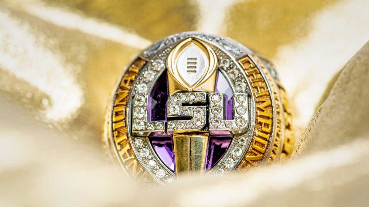 College Championship Ring Gallery