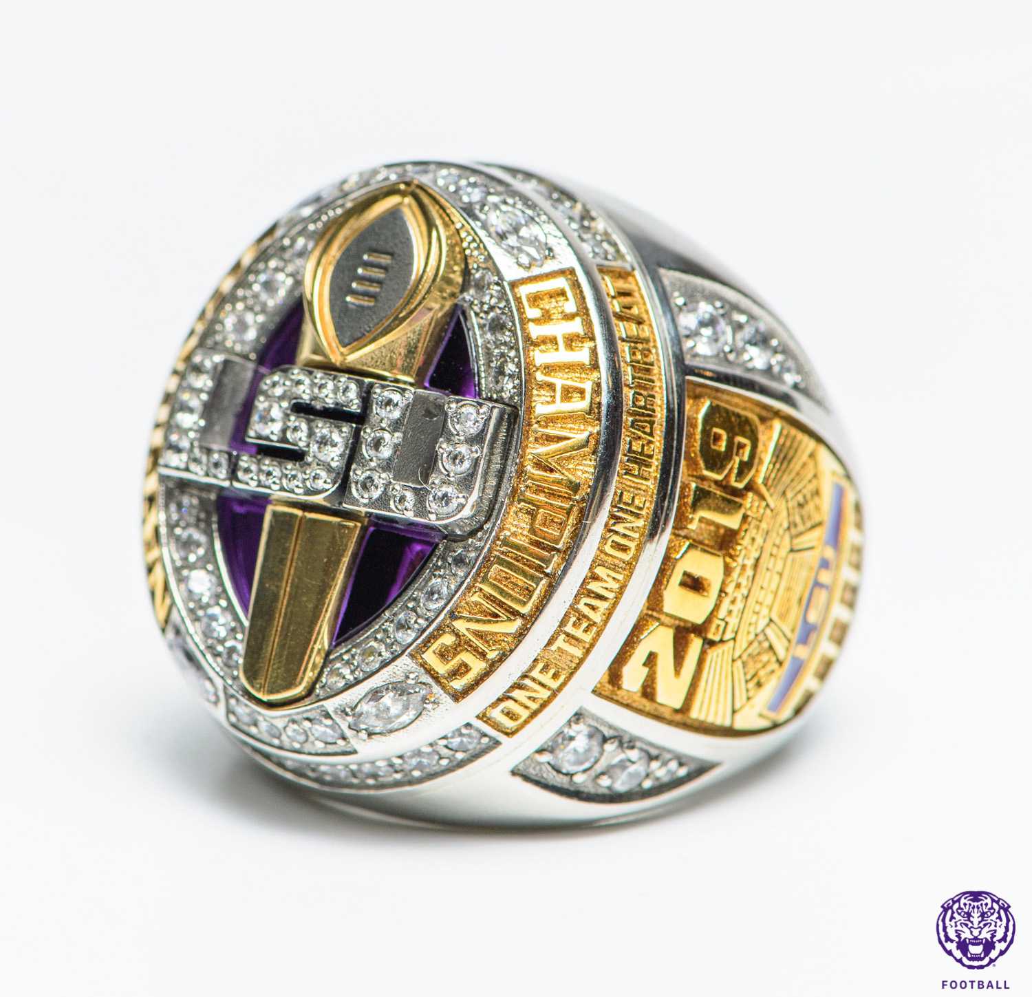 Lsu football championship on sale rings