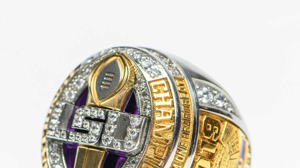 Louisiana State University (LSU) College Football National Championshi –  Rings For Champs