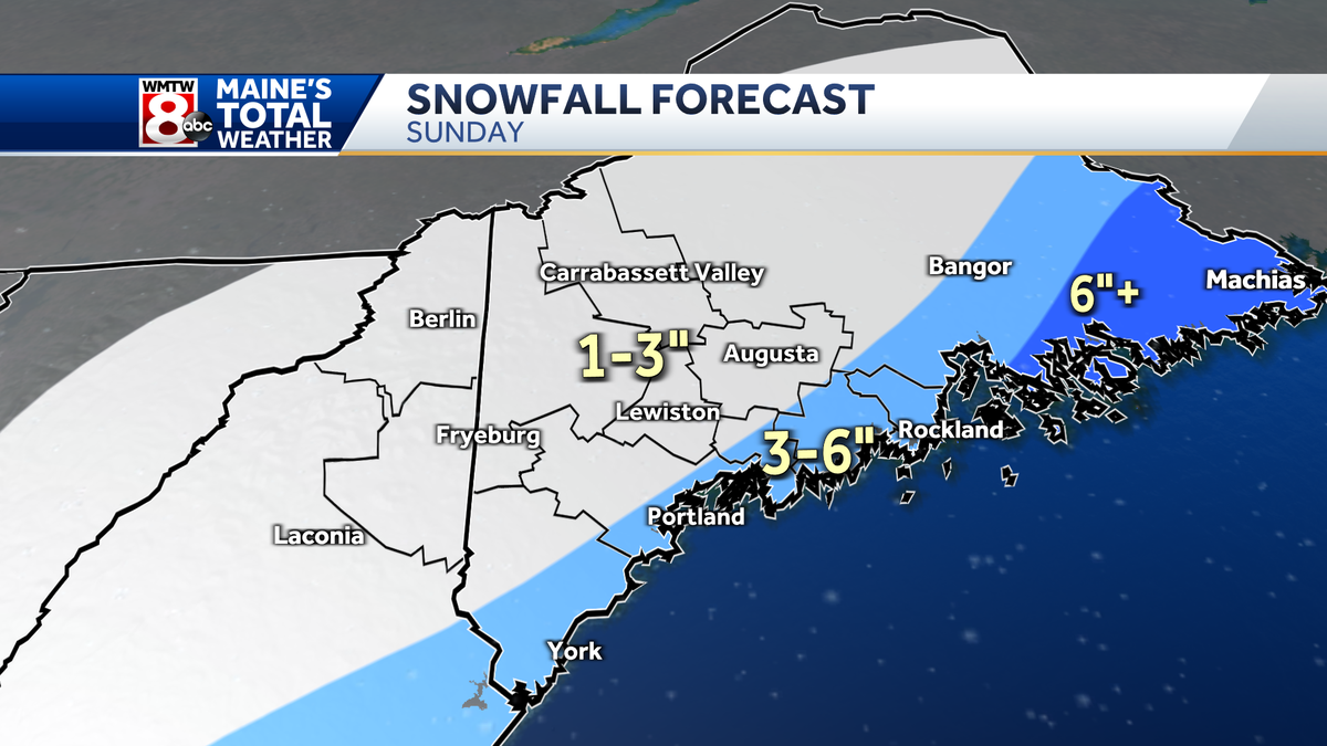 Impact Weather Accumulating Snow Expected Sunday