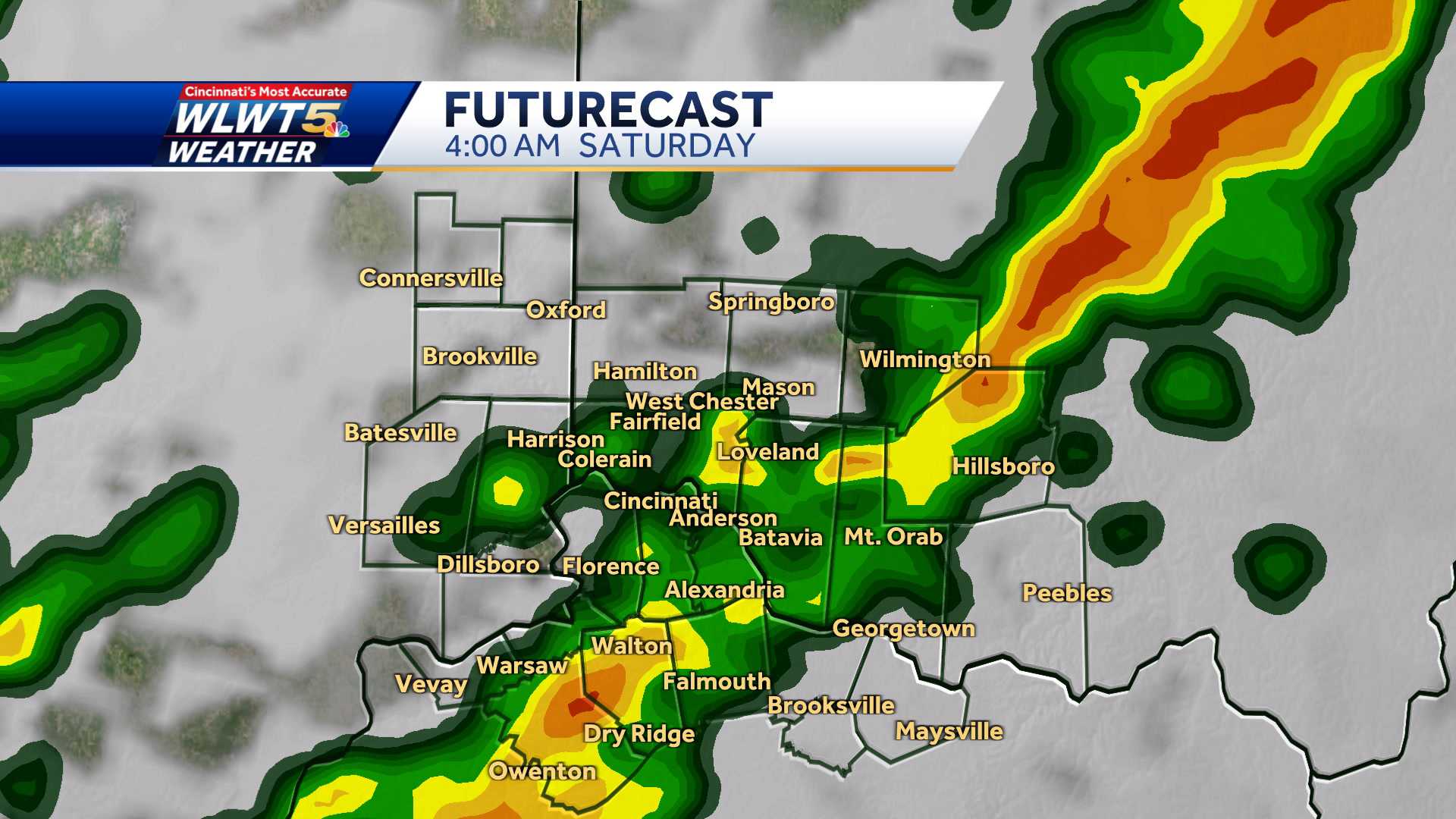 Hour-by-hour: Cincinnati Severe Weather Forecast