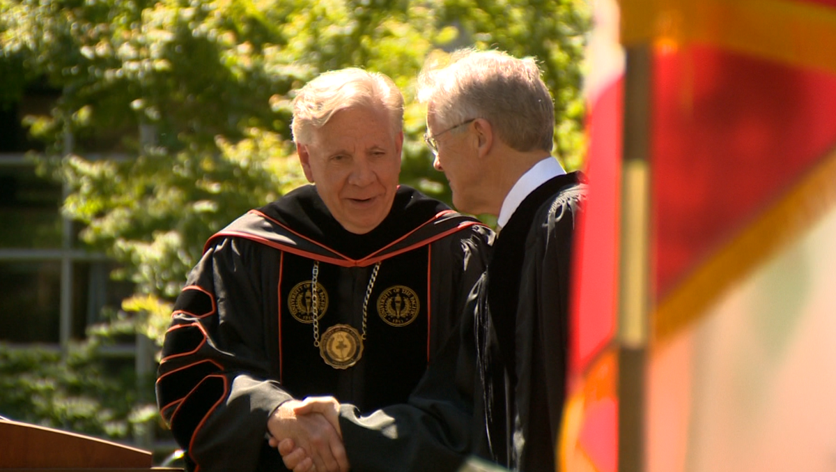 Seahawks coach Pete Carroll receives honorary doctorate from UOP