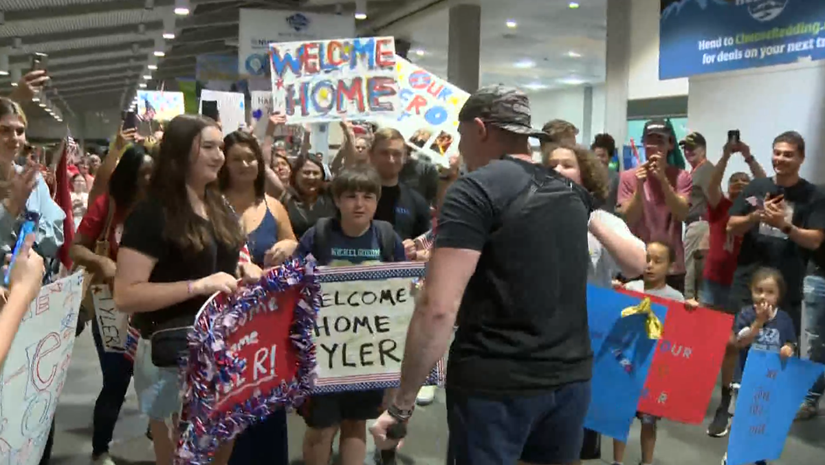 NorCal welcomes home Marine injured last August at Kabul airport blast
